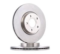 RIDEX 82B0166 2x Disque de frein Avant sans vis/boulons Compatible avec FORD Focus Mk2 3/5 portes DA, HCP, DP