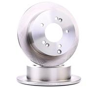 RIDEX 82B0242 2x Disque de frein Arrière Ø262mm Hauteur: 61,1mm Épaisseur: 10mm Cercle de percage -Ø: 114,3mm plein