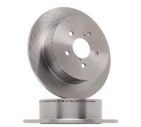 RIDEX 82B0356 2x Disque de frein Arrière Ø273,8mm Hauteur: 65,7mm Épaisseur: 10mm Cercle de percage -Ø: 100mm plein