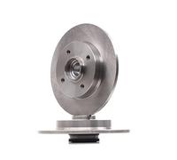 RIDEX 82B0414 2x Disque de frein Arrière Ø248,4mm Hauteur: 69,2mm Épaisseur: 9mm Cercle de percage -Ø: 108mm plein