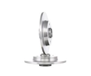 RIDEX 82B0420 2x Disque de frein Arrière avec moyeu de roue Compatible avec PEUGEOT 3008 I 0U