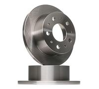 RIDEX 82B0600 2x Disque de frein Arrière Ø279,9mm Hauteur: 82mm Épaisseur: 16mm Cercle de percage -Ø: 130mm plein