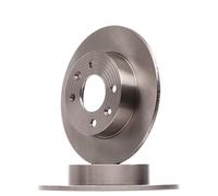 RIDEX 82B0696 2x Disque de frein Avant Ø238mm Hauteur: 41mm Épaisseur: 8mm Cercle de percage -Ø: 100mm plein