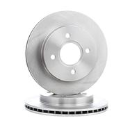 RIDEX 82B0718 2x Disque de frein Arrière sans vis/boulons Compatible avec FORD Mondeo Mk2 5 portes BAP