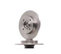 RIDEX 82B0745 2x Disque de frein Arrière Ø249mm Hauteur: 73,2mm Épaisseur: 9mm Cercle de percage -Ø: 108mm plein
