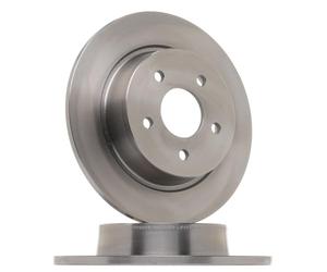 RIDEX 82B0780 2x Disque de frein Arrière sans vis/boulons Compatible avec FORD Kuga Mk2 DM2
