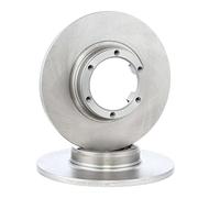 RIDEX 82B0854 2x Disque de frein Avant Ø227,8mm Hauteur: 38,5mm Épaisseur: 10mm Cercle de percage -Ø: 99mm plein