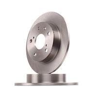 RIDEX 82B1436 2x Disque de frein Arrière Ø259mm Hauteur: 43,2mm Épaisseur: 9mm Cercle de percage -Ø: 114,3mm plein