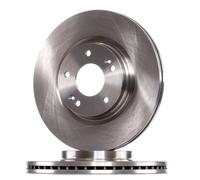 RIDEX 82B1589 2x Disque de frein Avant sans moyeu de roue sans roulement de roue sans boulon de fix° de roue pour HYUNDAI Tucson (TL, TLE)