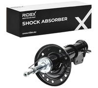 RIDEX 854S0382 2x Amortisseur Jambe de suspension Pression de gaz Essieu avant Kit amortisseur