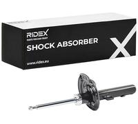 RIDEX 854S18193 2x Amortisseur Jambe de suspension Pression de gaz Essieu avant Kit amortisseur