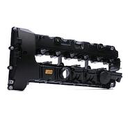 RIDEX 977C0050 Cache-culbuteur avec joint d'étanchéite avec vis/boulons avec soupape de reniflard Compatible avec BMW 3 Berline E90