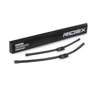 RIDEX Balai d'essuie-glace Jeu de Lame d'essuie-glace avec spoiler Avant | Version: Balai d'essuie-glace plat & Sans Cadre | Longueur 1: 650mm | Longueur 2: 550mm 298W0265