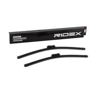 RIDEX Balai d'essuie-glace Jeu de Lame d'essuie-glace avec spoiler Avant | Version: Sans Cadre | Longueur 1: 650mm | Longueur 2: 480mm 298W0227