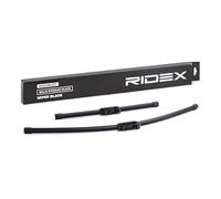RIDEX Balai d'essuie-glace Jeu de Lame d'essuie-glace avec spoiler Avant | Version: Sans Cadre | Longueur 1: 650mm | Longueur 2: 380mm 298W0080