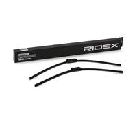 RIDEX Balai d'essuie-glace Jeu de Lame d'essuie-glace avec spoiler Avant | Version: Sans Cadre | Longueur 1: 650mm | Longueur 2: 600mm 298W0091