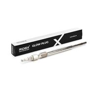 RIDEX Bougie de préchauffage 7V, 7,0V, Filetage: M8 x 1,0, 8 mm Compatible avec VW Golf 5 3/5 portes 1K1 Touran I 1T1, 1T2, AUDI A3 Sportback 8PA A3 3/5 portes 8P1, SEAT Leon 3/5 portes 1P1