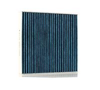 RIDEX Filtre d'habitacle 424I0484 Filtre à particules Filtre à charbon actif avec effet antibactérien Hauteur: 30 Largeur: 234 Longueur: 253