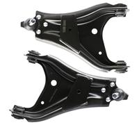 RIDEX Kit bras de suspension Avant gauche Avant droit inférieur Jeu Kit triangle de suspension 2905L0086 avec rotule de suspension