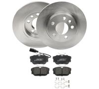 RIDEX Kit de Frein - Disques et Plaquettes de Freins Essieu arrière Ø280,0mm plein pour VW Transporter T4 Minibus (70B, 70C, 7DB, 7DK, 70J, 70K, 7DC, 7DJ) Transporter T4 Van (70A, 70H, 7DA, 7DH)