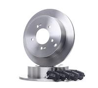 RIDEX Kit de Frein - Disques et Plaquettes de Freins Essieu arrière Ø284mm plein pour HYUNDAI Tucson (TL, TLE) pour KIA SPORTAGE (SL)