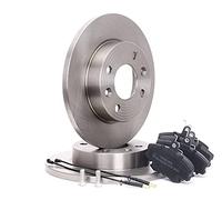 RIDEX Kit de Frein - Disques et Plaquettes de Freins Essieu avant Ø238mm plein pour VW Polo V 3/5 portes (6R1, 6C1) convient pour MERCEDES-BENZ Classe ML (W163) GLE SUV (W166) pour RENAULT Rapid MPV