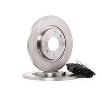 RIDEX Kit de Frein - Disques et Plaquettes de Freins Essieu avant Ø266mm plein pour VW Passat B6 Berline (3C2) convient pour MERCEDES-BENZ Classe C Berline (W204) pour BMW X5 (E70) pour LOTUS ELISE