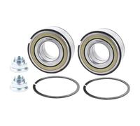 RIDEX Kit de roulement de roue 654W1314 Essieu avant Diamètre intérieur: 40mm Diamètre extérieur: 84mm Roulement à billes à contact oblique contient deux kits de roulements de roue