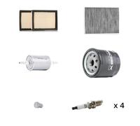 RIDEX Kit de service supérieur Jeu Jeu de pièces 4682P6544 avec un clapet de non retour avec bague d'étanchéité