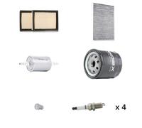 RIDEX Kit de service supérieur Jeu Jeu de pièces 4682P6558 avec un clapet de non retour avec bague d'étanchéité