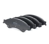 RIDEX Plaquettes de freins Avant avec indicateur d'usure sans accessoires 402B0809
