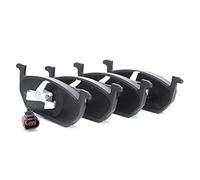 RIDEX Plaquettes de freins Avant contact de signal d'usure inclus | Low-Metallic | ECE-R90 402B0912