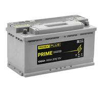 RIDEX PLUS 1S0023P Batterie de Démarrage 12V 100Ah 920A EN pour VW Touareg II