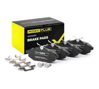 RIDEX PLUS 402B0151P Set d'essieu Plaquettes de frein Avant avec monture Compatible avec CITROËN C3 I 3/5 portes FC, FN