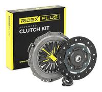 RIDEX PLUS 479C0090P Kit d'embrayage avec mécanisme d'embrayage avec disque d'embrayage avec butée de débrayage Compatible avec RENAULT Clio 2 3/5 portes BB, CB, BB0/1/2, CB0/1/2
