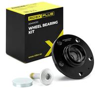 RIDEX PLUS 654W0005P Kit de roulement de roue des deux côtés du pont Arrière avec graisseur avec vis pour VW Golf VII 3/5 portes (5G1, BQ1, BE1, BE2)