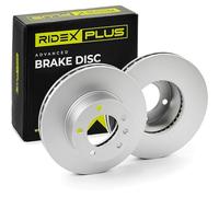 RIDEX PLUS 82B0187P 2x Disque de frein Avant sans vis/boulons pour OPEL Movano A Van (X70)