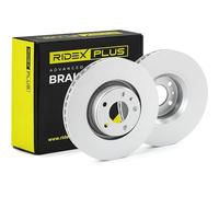 RIDEX PLUS 82B0200P 2x Disque de frein Avant avec vis/boulons Compatible avec AUDI A6 C6 Avant 4F5