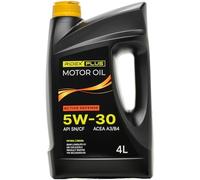 RIDEX PLUS Active Defense Huile Entièrement Synthétique 5W-30, Longlife-01 MB 229.3, 4L Compatible avec VW Golf 7 3/5 portes 5G1, BQ1, BE1, BE2 Golf 4 3/5 portes 1J1 Golf 5 3/5 portes 1K1, BMW