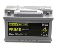 RIDEX PLUS Batterie 75, Ah 720, A/EN 1S0038P L 278mm B 175mm H 175mm