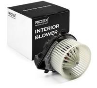 RIDEX Pulseur d'air habitacle 12V, Nombre de contacts enfichables 3, Compatible avec FIAT Scudo I Van 220 Ulysse II 179 Scudo I Camion plate-forme/Châssis 220, PEUGEOT Expert I Van 222 Expert I 224