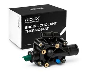 RIDEX Thermostat d'eau avec commutateur de température Compatible avec PEUGEOT 206 3/5 portes 2A/C 207 3/5 portes WA, WC 208 I 3/5 portes CA, CC 308 II 3/5 portes LB, LP, LW, LH, L3, CITROËN