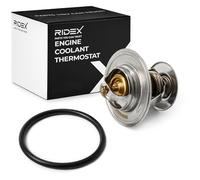 RIDEX Thermostat d'eau avec joint d'étanchéite Compatible avec VW Golf III 3/5 portes 1H1 Golf II 3/5 portes 19E, 1G1 Transporter T4 Minibus 70B, 70C, 7DB, 7DK, 70J, 70K, 7DC, 7DJ Golf I Cabriolet 155
