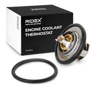 RIDEX Thermostat d'eau avec joints Compatible avec OPEL Kadett E CC T85 Kadett E Berline T85 Kadett E Caravan T85, FORD Fiesta Mk6 3/5 portes JA8, JR8 Fiesta Mk5 3/5 portes JH1, JD1, JH3, JD3