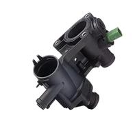 RIDEX Thermostat d'eau Boîtier intégré avec flasque/bride/rebord avec capteur Compatible avec VW Golf IV 3/5 portes 1J1 Golf IV Variant 1J5 Bora Berline 1J2 Bora Variant 1J6, SEAT Leon 3/5 portes 1M1