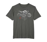 Ridezza SuperGP FZ09 MT09 T-shirt de motocycliste T-Shirt