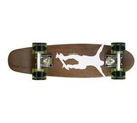 Ridge Mini Cruiser Skate Dark Dye Bois Planche à roulettes complet Numéro deux/ Vert Clair