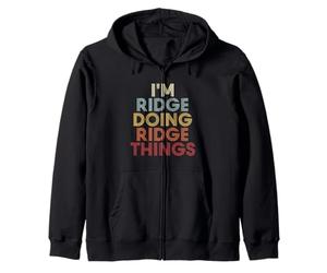 Ridge Name Ridge Personalized Name First Given Sweat à Capuche