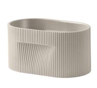 Ridge Planter pot de fleurs Beige B 22,5 cm Muuto OFFRE SPECIALE - 5713292833564