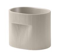 Ridge Planter pot de fleurs Muuto H 15 cm - 5713292833526
